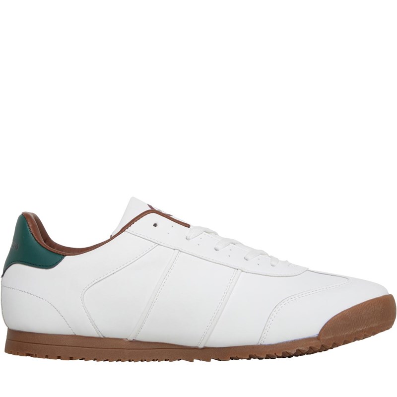 Buy Lambretta Mens Tatem Trainers White