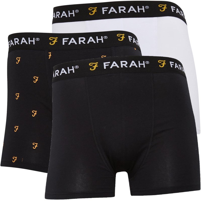 Farah Herren Brayton Boxershorts Mehrfarbig