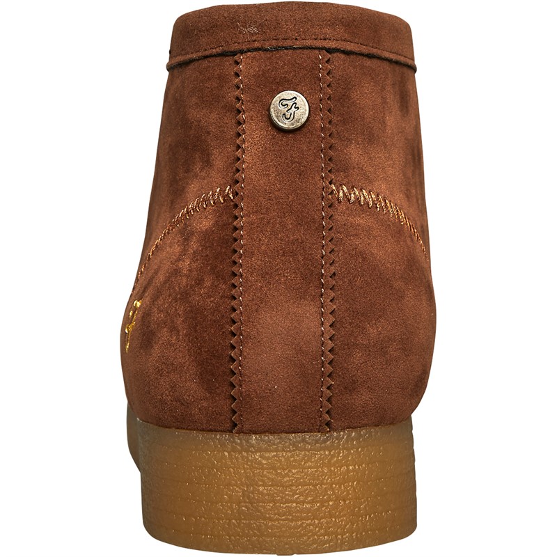 Buy FARAH Mens Lake Boots Brown
