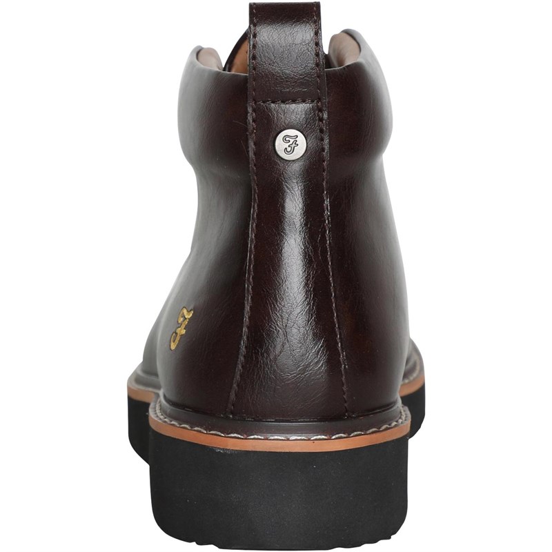 Buy FARAH Mens Jamie Boots Dark Brown