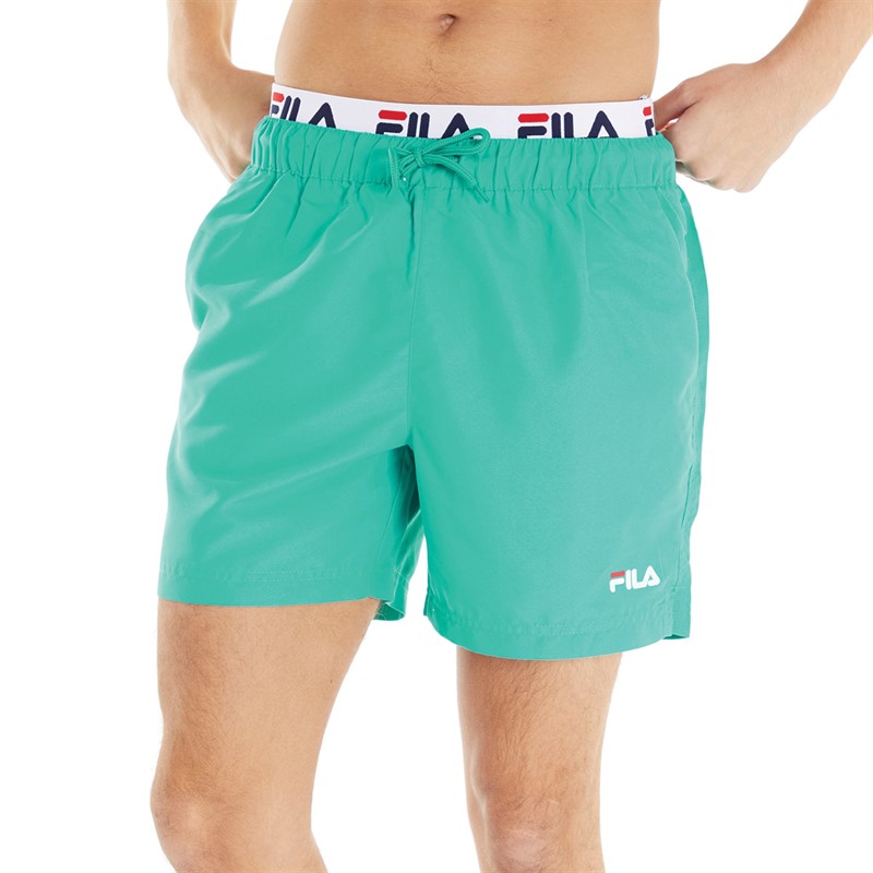 Buy Fila Mens Guy Shorts Spectra Green