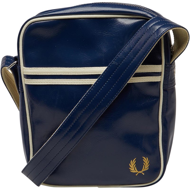 Fred Perry Herren Messenger Tasche Navy