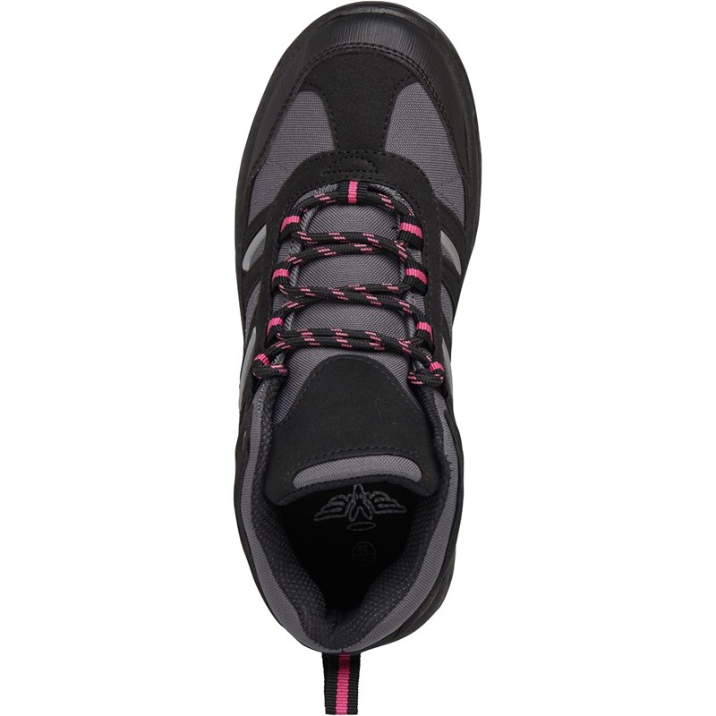 Buy Board Angels Womens Hiking Boots Black/Fuchsia