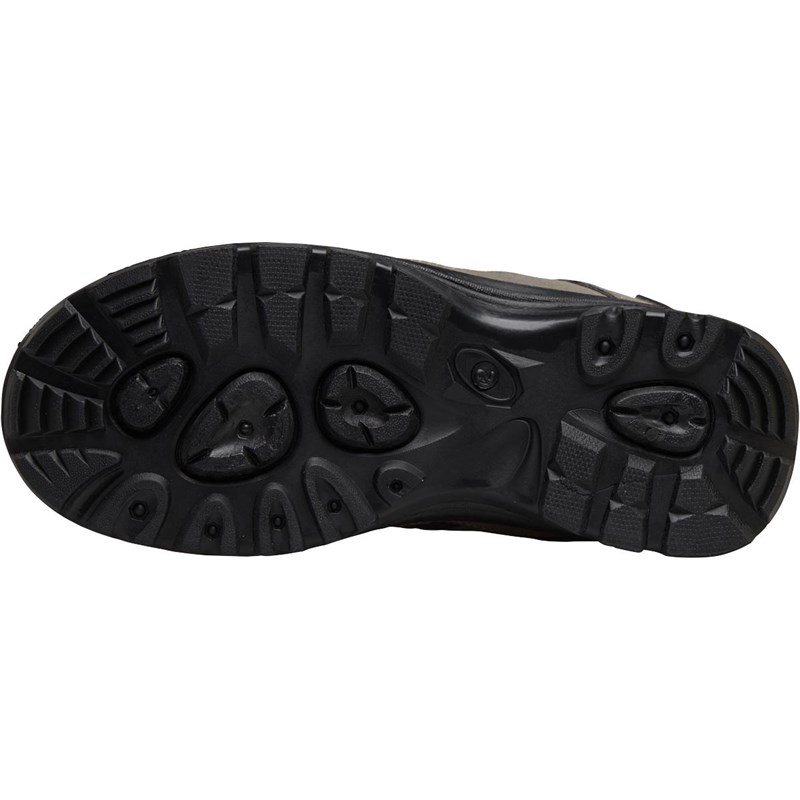 Buy Board Angels Girls Velcro Strap Hiking Boots Grey/Pink