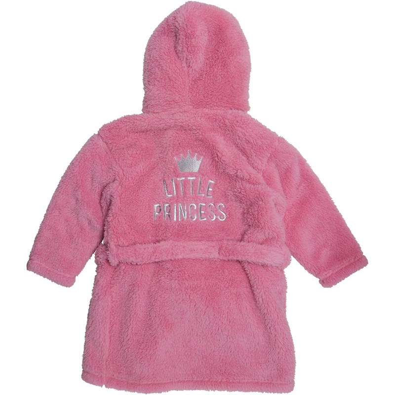 Buy Board Angels Infant Girls Robe Pink/Silver