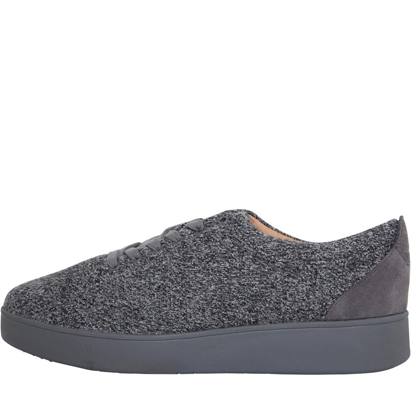 Buy FitFlop Womens Rally E01 Merino Wool Trainers Love Grey