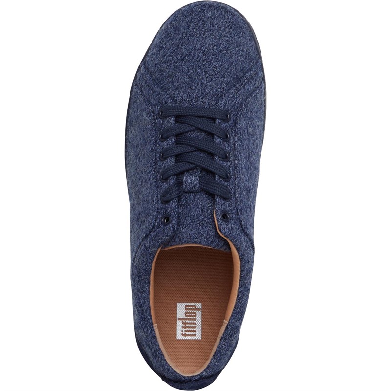 Buy FitFlop Womens Rally E01 Merino Wool Trainers Midnight Navy