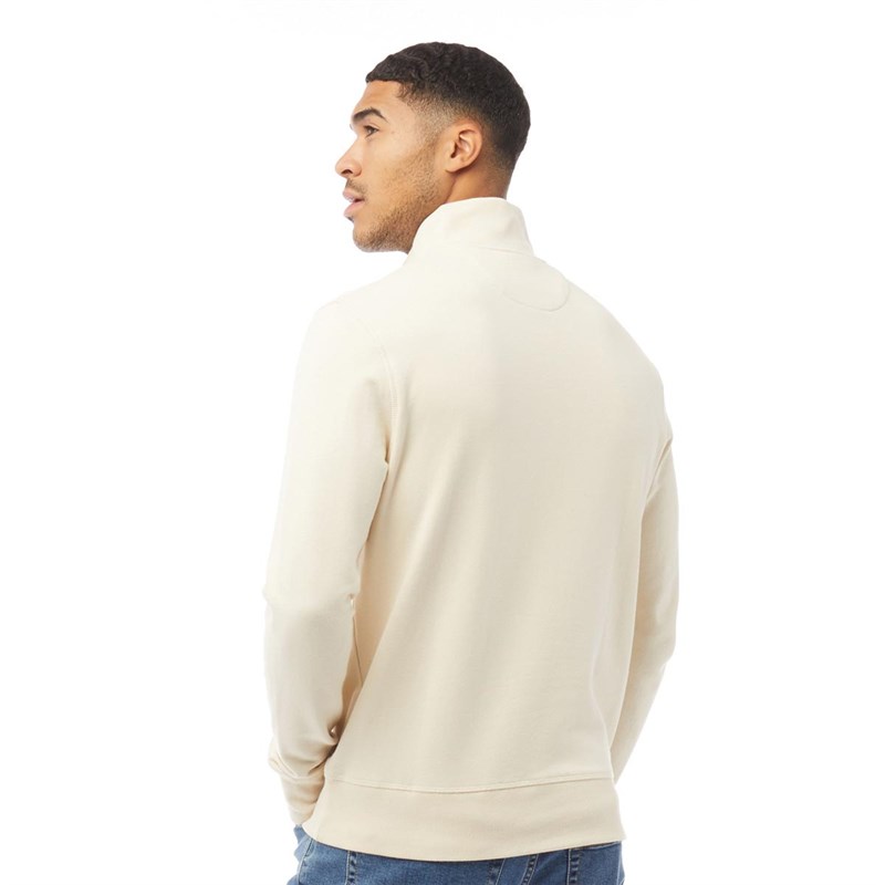 Buy Farah Vintage Mens Segundo Long Sleeve Sweatshirt Cream