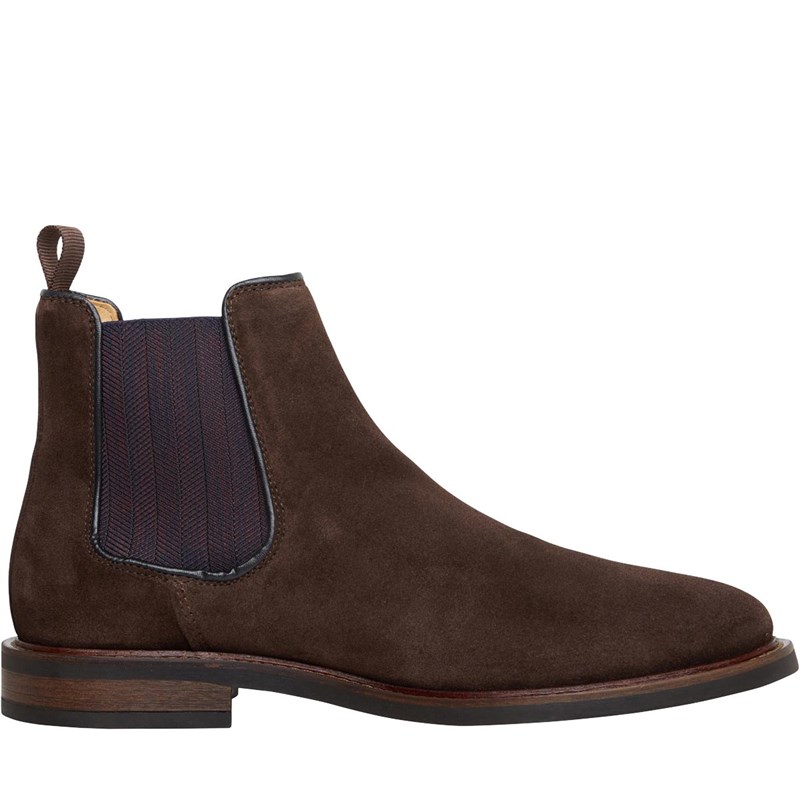 Buy Gant Mens St Akron Chelsea Boots Dark Brown