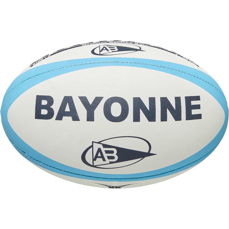 Køb Gilbert Rugby Unisex Avignon Begonias 2016 Replica Rugbybold Hvid