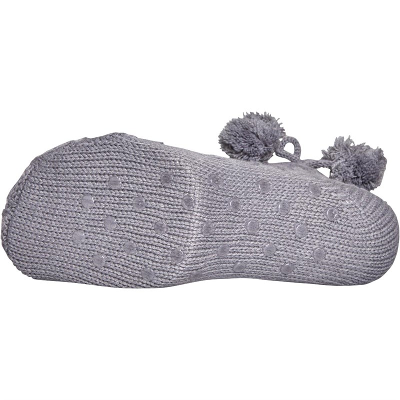 Buy Green Treat Womens Cable Knit Home Socks Alloy