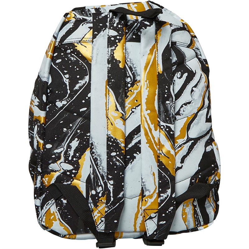 Buy Hype Junior Gold Marble Backpack Black