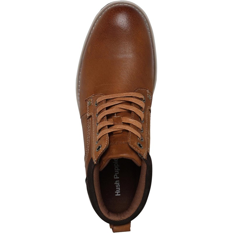 Buy Hush Puppies Mens Dean Boots Tan