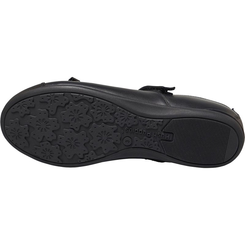 Buy Hush Puppies Kids Danielle Back To School Leather Shoes Black