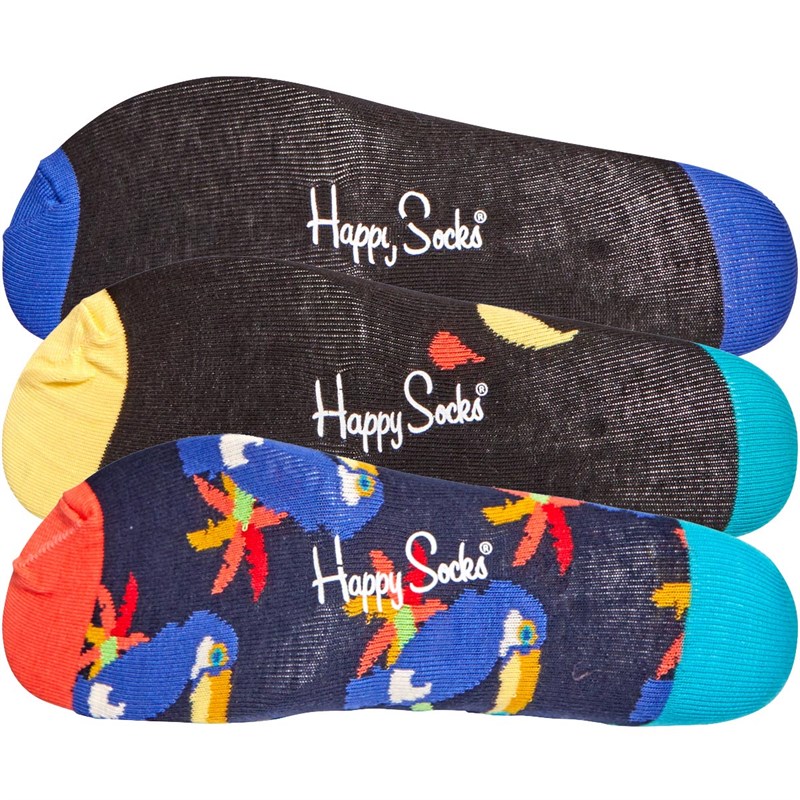 Buy Happy Socks Mens Three Pack Socks With Gift Box Multi