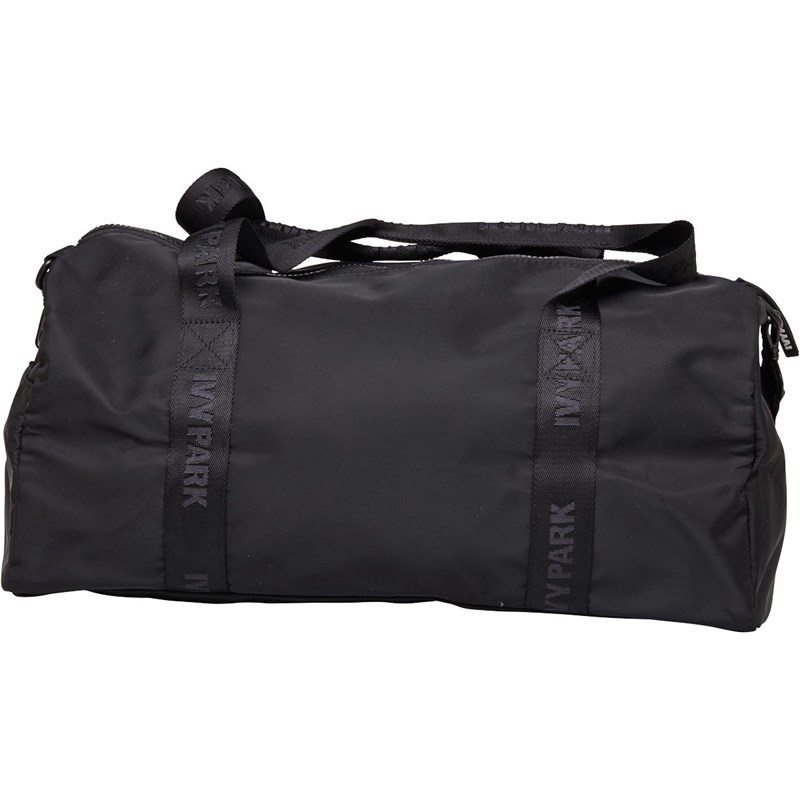 Buy Ivy Park Womens Stacked Logo Gym Barrel Bag Black