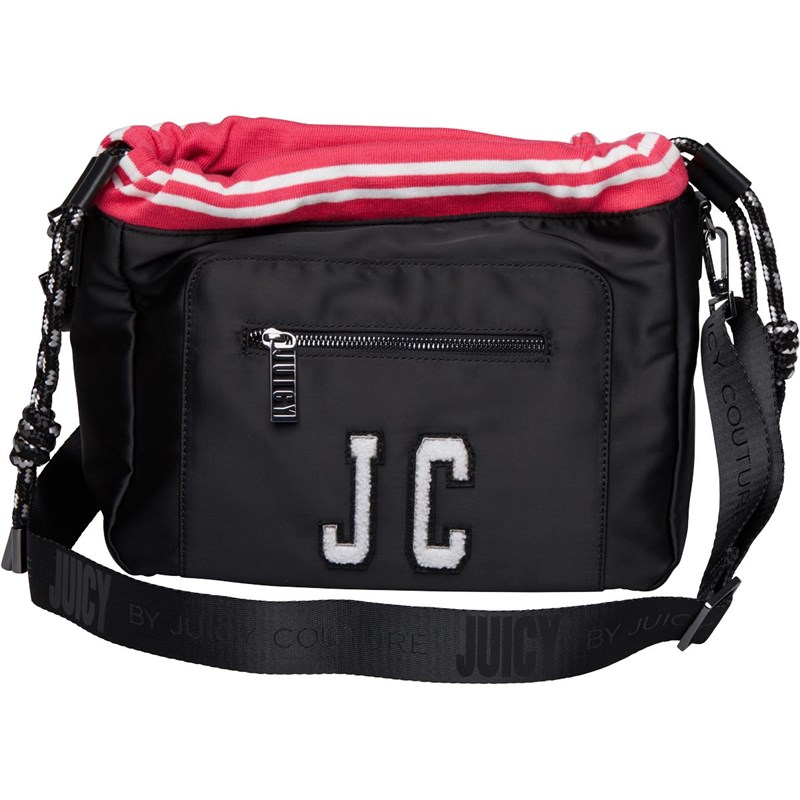 Buy Juicy By Juicy Couture Womens Tara Slouchy Crossbody Bag Black Satin