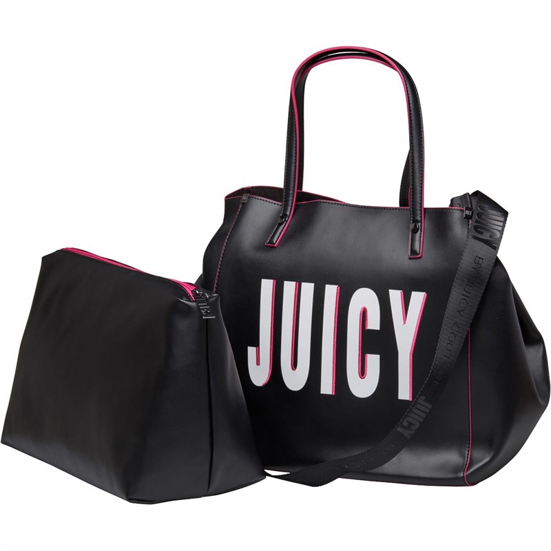 Buy Juicy By Juicy Couture Womens Arlington Soft Tote Bag Black Juicy