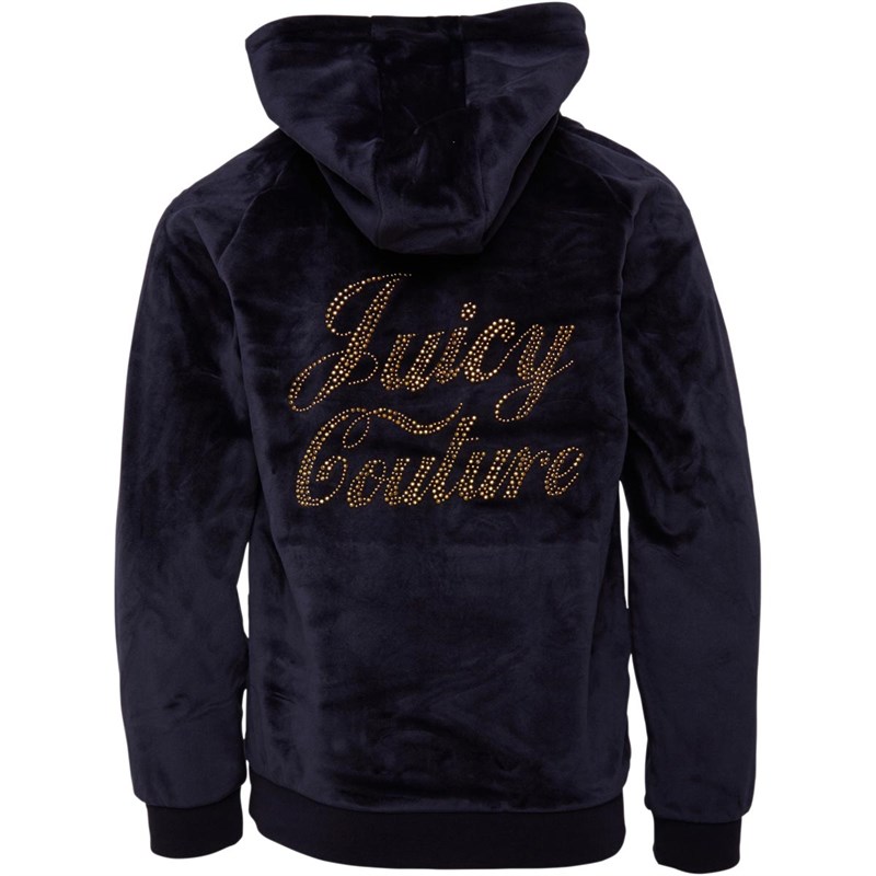 Buy Juicy Couture Junior Girls Velour Hoodie Regal