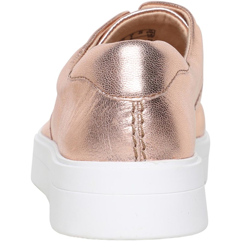 Clarks Dames Hero Step Schoenen Rose Goud