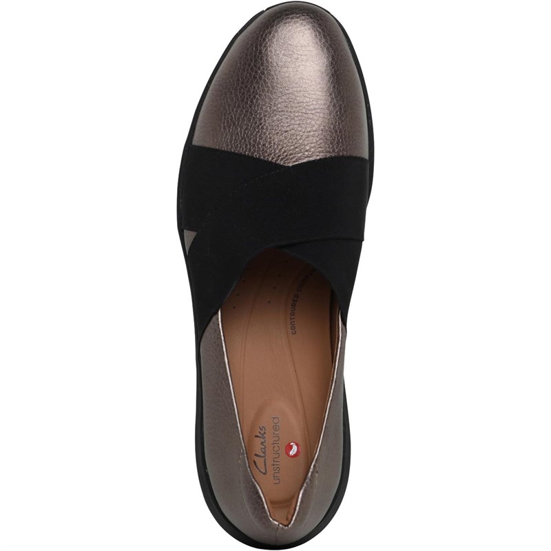 Buy Clarks Womens Tawnia Band Shoes Phoebe Metallic