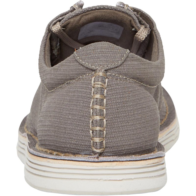 Buy Clarks Mens Run Canvas Pumps Grey