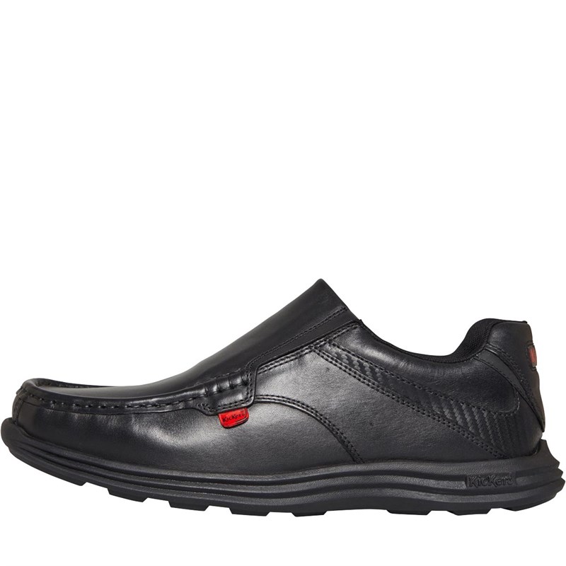 Buy Kickers Mens Reasan Slip On Shoes Black