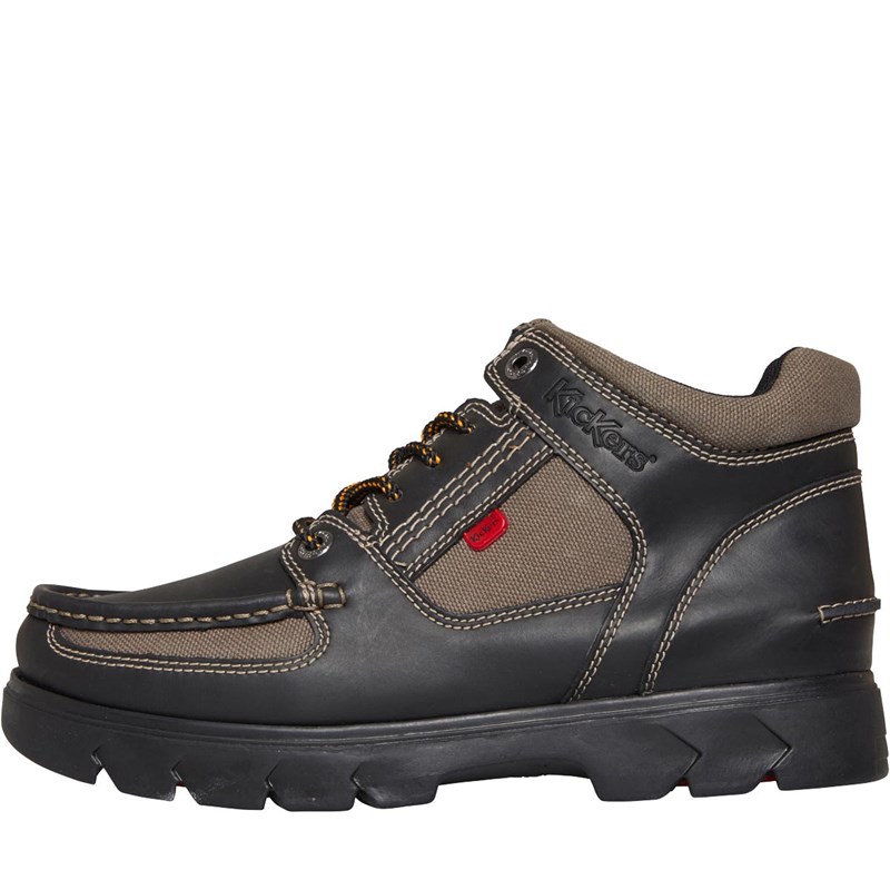 Buy Kickers Mens Lennon Mid Boots Black
