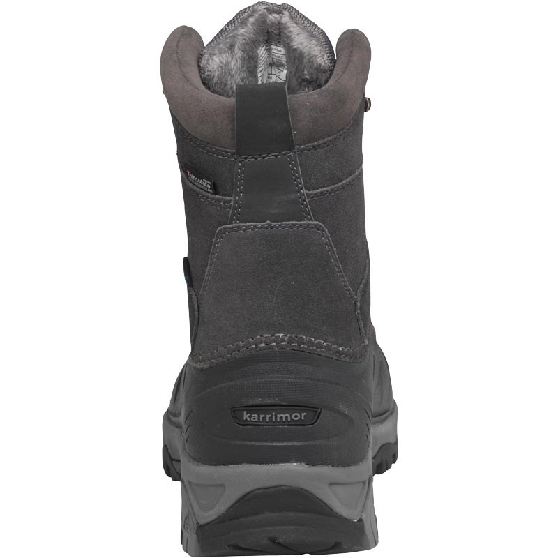 Buy Karrimor Mens Snowfur II Weathertite Snow Boots Black