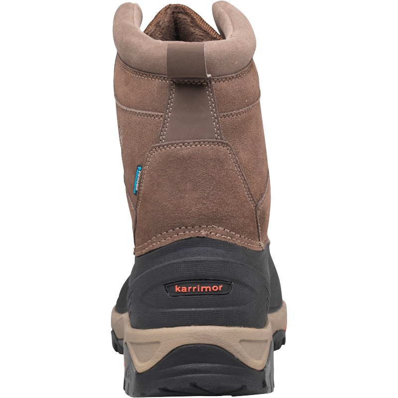 Buy Karrimor Mens Snowfur II Weathertite Snow Boots Mink