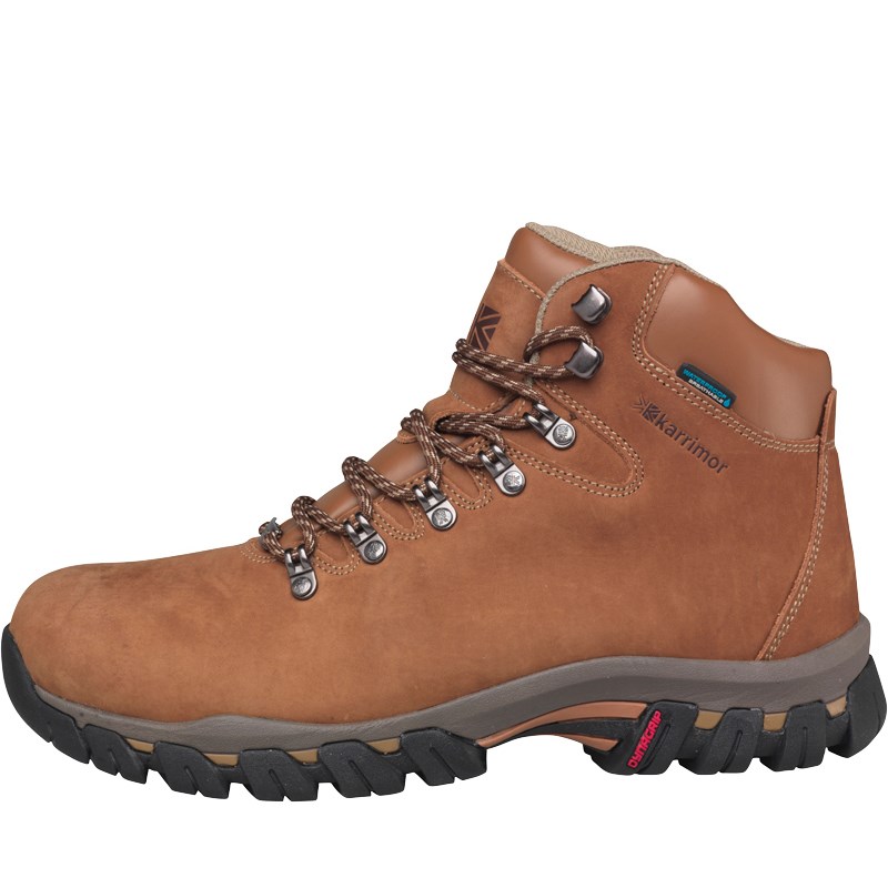 Buy Karrimor Mens Mendip Nubuck 2 Weathertite Hiking Boots Brown