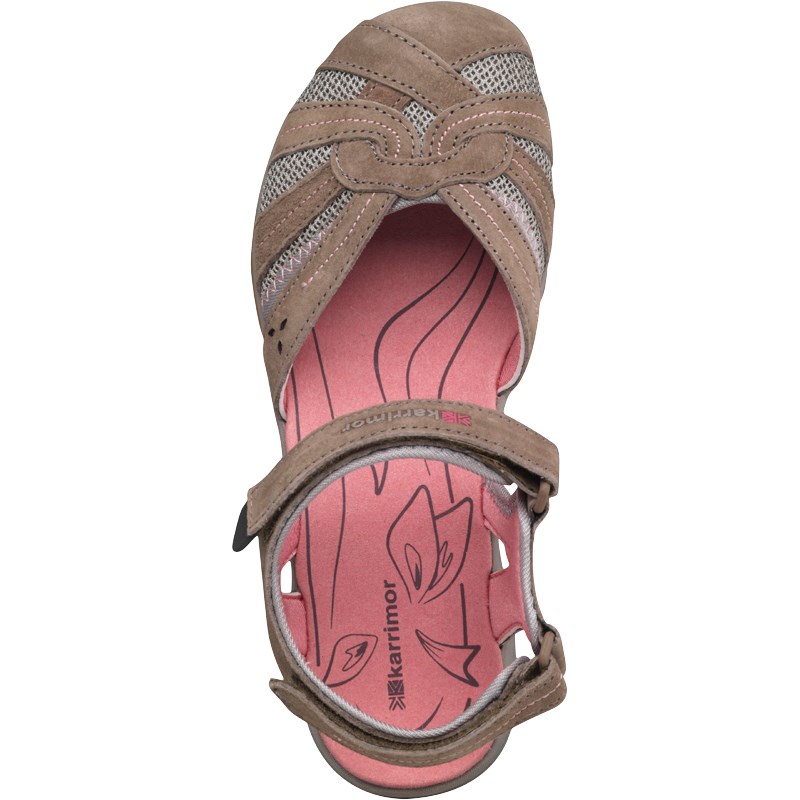 Buy Karrimor Womens Closed Toe Sandals Brown