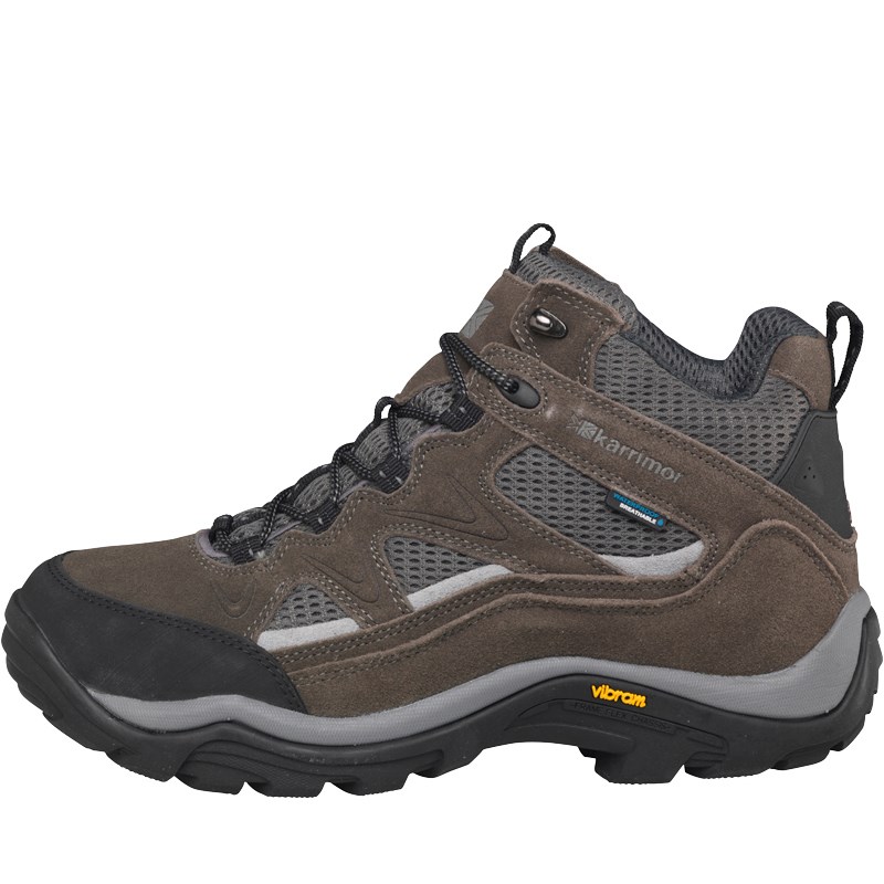 Buy Karrimor Mens Meridian Mid Weathertite Hiking Boots Black Sea