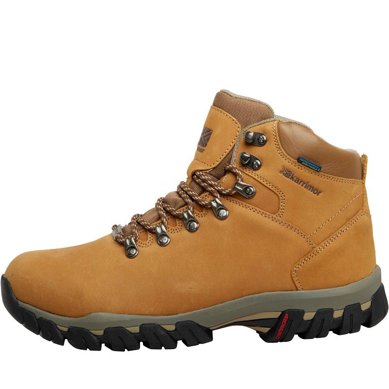 Buy Karrimor Mens Mendip 3 Weathertite Hiking Boots Brown