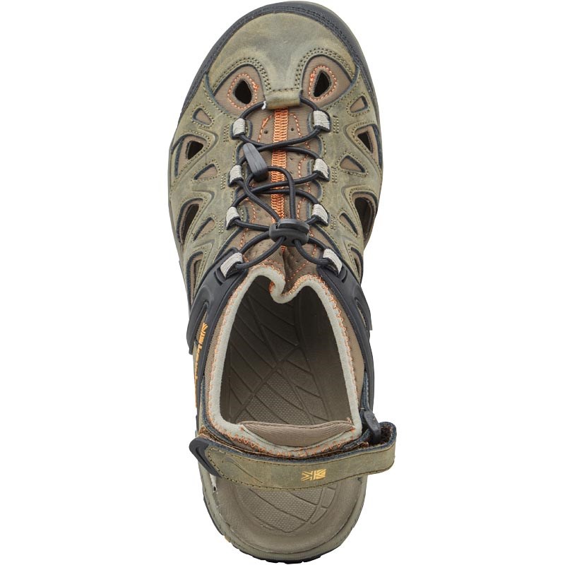 Buy Karrimor Mens Auckland Closed Toe Leather Sandals Brown