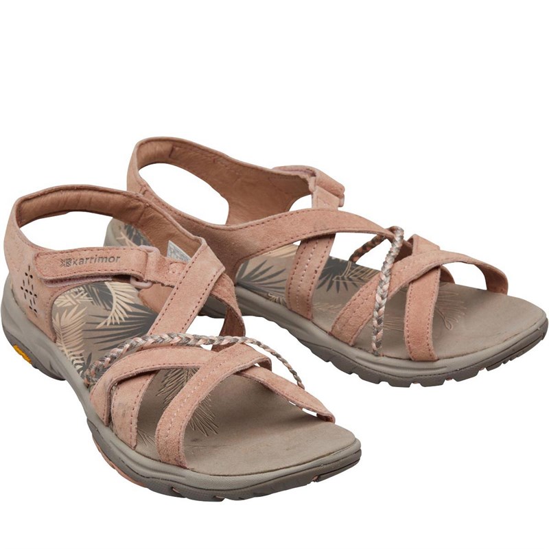 Buy Karrimor Womens Trinidad 3 Suede Strap Sandals Pink