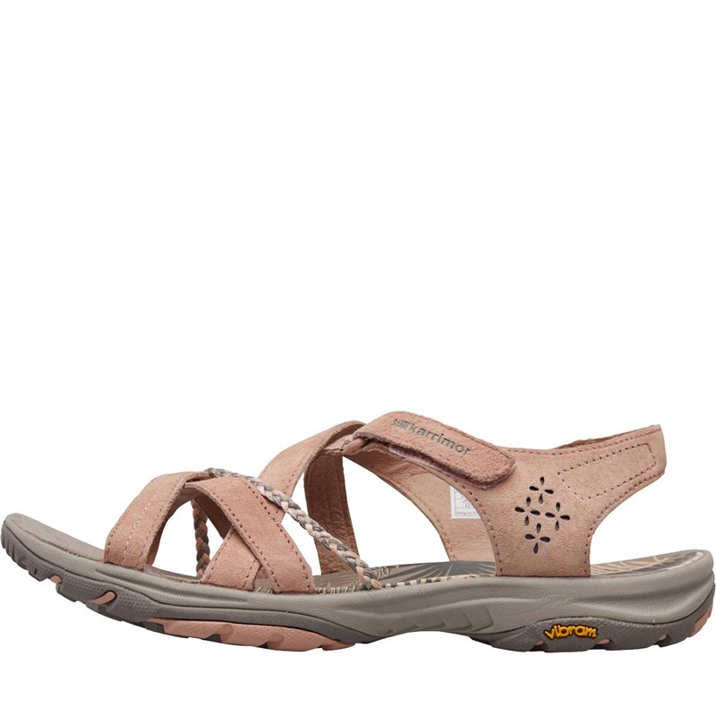 Buy Karrimor Womens Trinidad 3 Suede Strap Sandals Pink