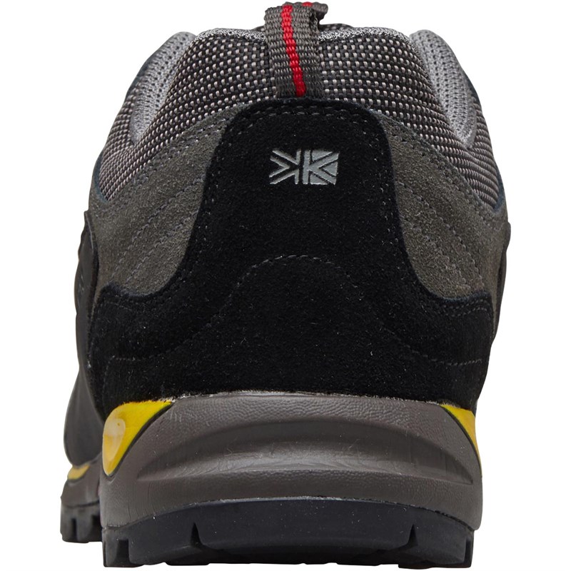 Buy Karrimor Mens KSB Tech Approach Hiking Shoes Charcoal/Yellow