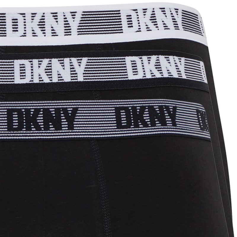 Buy DKNY Mens Los Angeles Three Pack Boxers Shorts Black