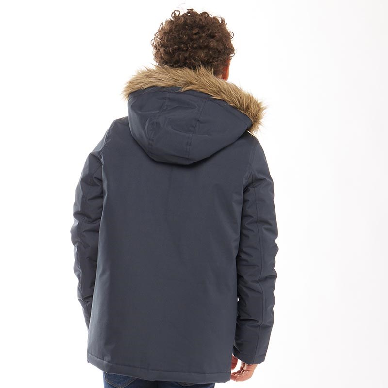 Buy Kangaroo Poo Boys Parka Jacket Navy