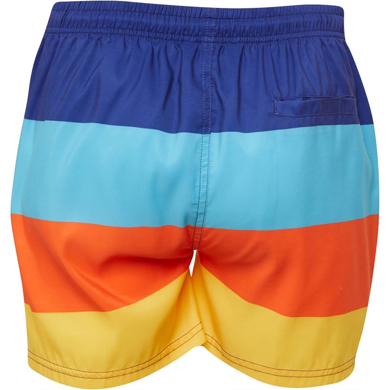 Buy Kangaroo Poo Mens Swim Shorts Multi Stripe