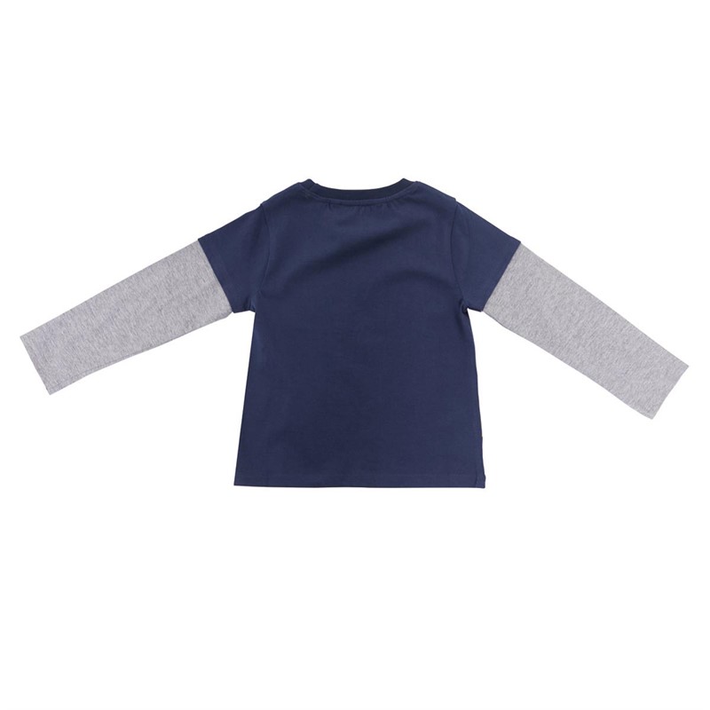 Buy Kangaroo Poo Infant Boys Long Sleeve Top Dark Denim