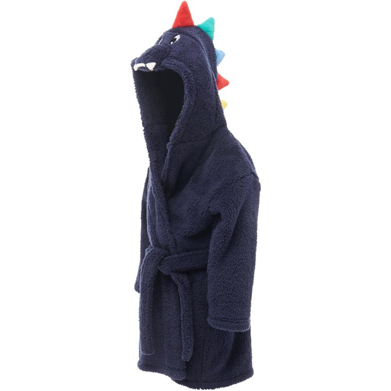 Buy Kangaroo Poo Infant Boys Wellsoft Robe Navy