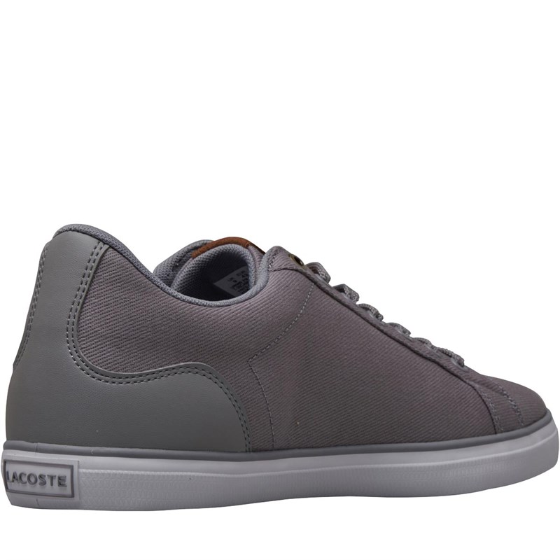 Buy Lacoste Mens Lerond Trainers Grey