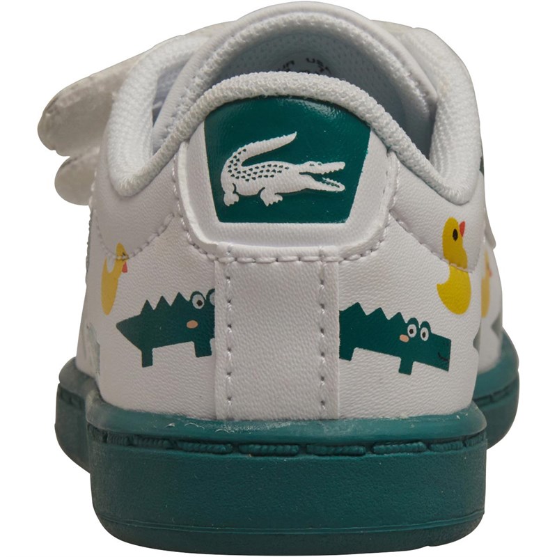 Buy Lacoste Infant Boys Carnaby Evo White/Green