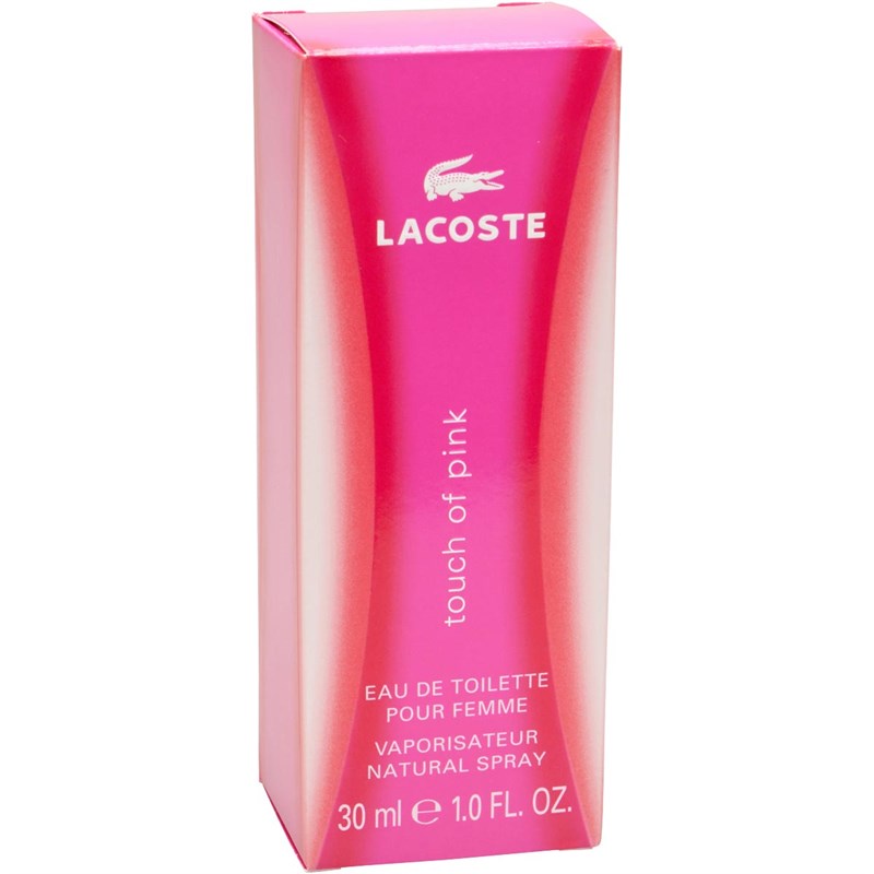 Buy Lacoste Womens Touch Of Pink 30ml Edt Spray Multi