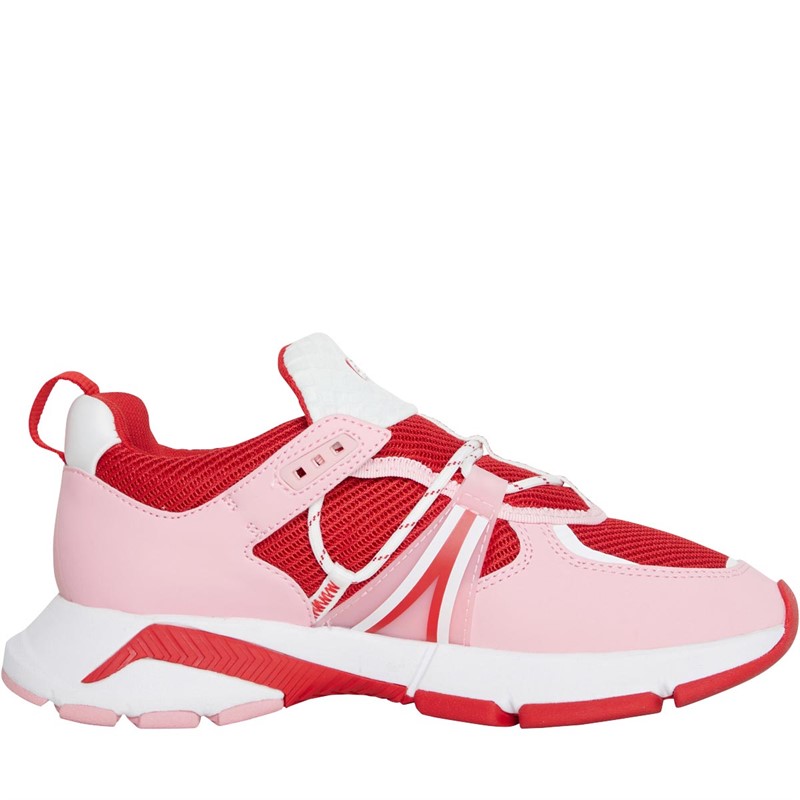 Buy Lacoste Womens L003 Trainers Pink/White