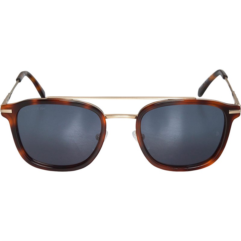 Buy Lacoste Mens Sunglasses Gold/Havana