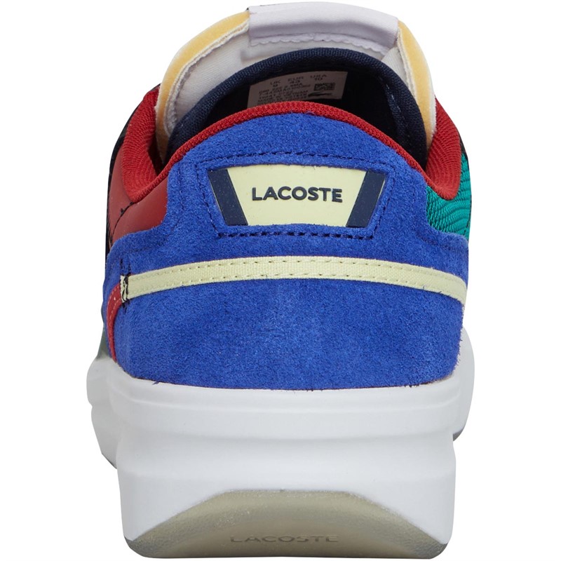Buy Lacoste Mens G80 Trainers Blue/Red