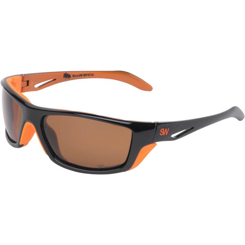 Buy Sunwise Mens Sunglasses Black/Orange